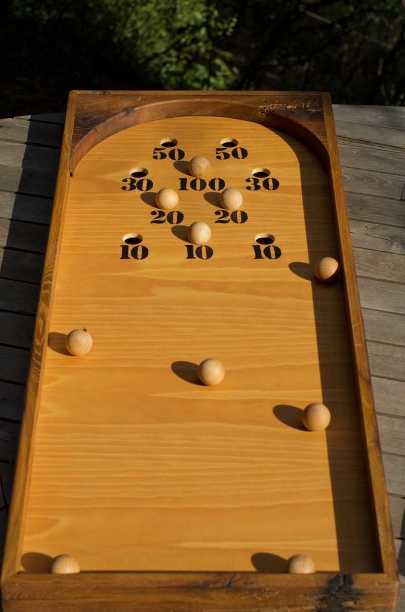 Set De 15 Boules En Palissandre – Billard Japonais – Jeu De Qualité 200 Cm